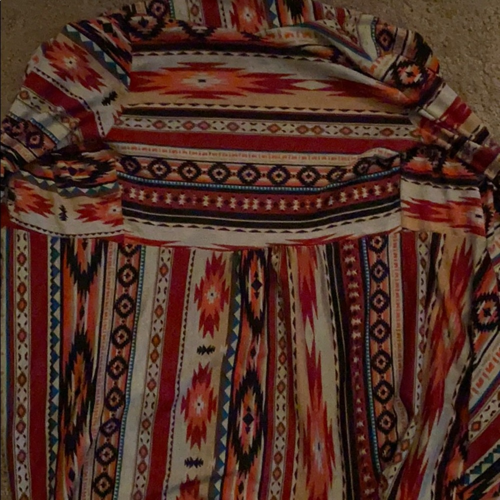 Aztec Pattern Cardigan - Picture 2 of 2